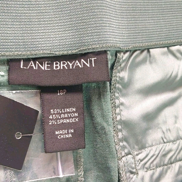 Linen, cropped, petite pants. - Picture 9 of 14
